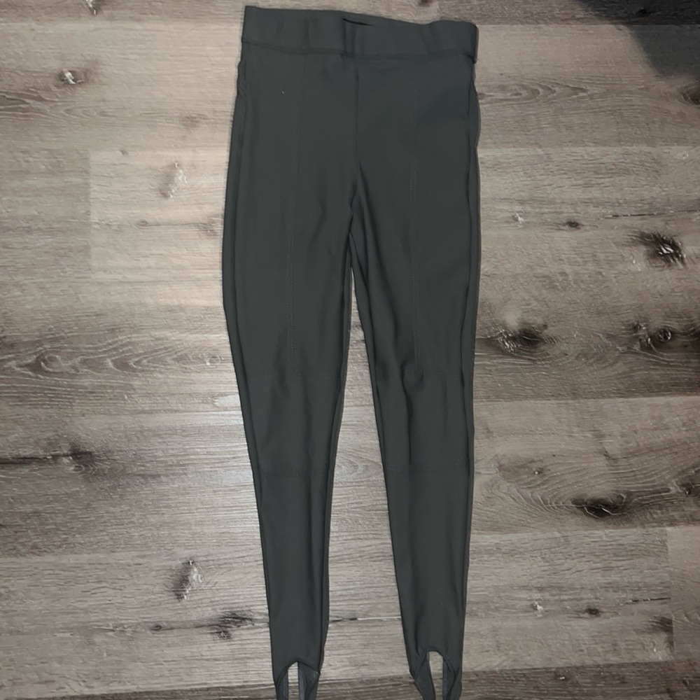 Zara Stirrup Legging Size Medium Gray